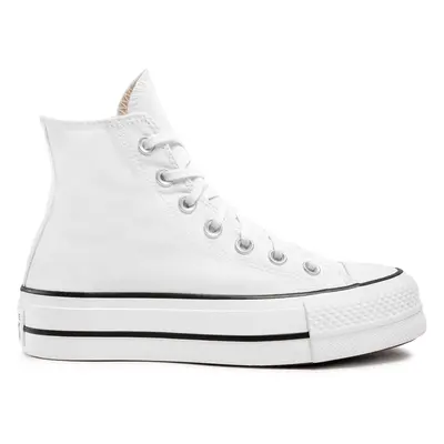 Sneakers aus Stoff Converse Chuck Taylor All Star Lft Hi 560846C Weiß
