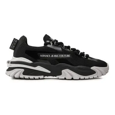 Sneakers Versace Jeans Couture New Trail Trek 77YA3SI8 Schwarz