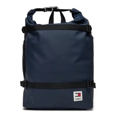 Rucksack Tommy Jeans Tjm Daily + Rolltop Backpack AM0AM12120 Dunkelblau