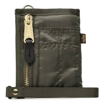 Große Herren Geldbörse Alpha Industries Utility Wallet 108958 Grün