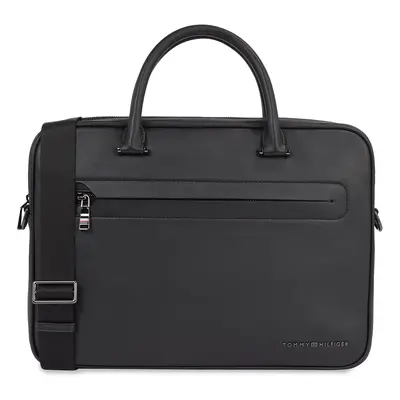 Laptoptasche Tommy Hilfiger Th Modern Pu Computer Bag AM0AM12232 Schwarz