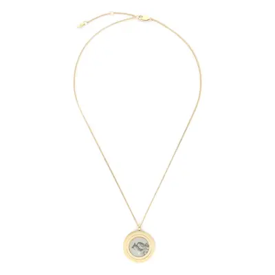 Halskette Fossil Harlow Locket JF04738710 Goldfarben