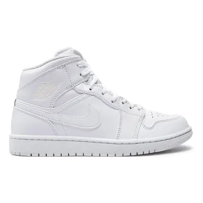 Sneakers Nike Air Jordan 1 Mid 554724 136 Weiß