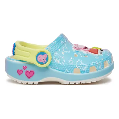 Pantoletten Crocs Classic Peppa Pig Clog T 210476 Weiß