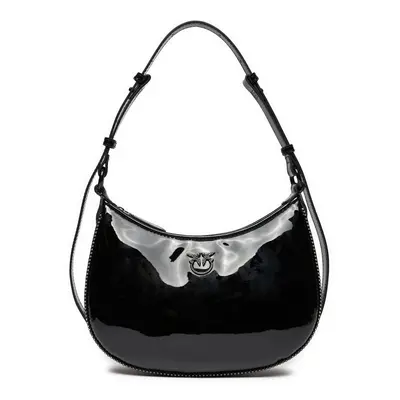 Handtasche PINKO Half Moon Mini Fl AI 24-25 PLTT 102790 A20G Z99B Schwarz