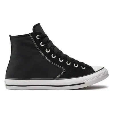 Sneakers aus Stoff Converse Chuck Taylor All Star Mixed Materials A08186C Schwarz