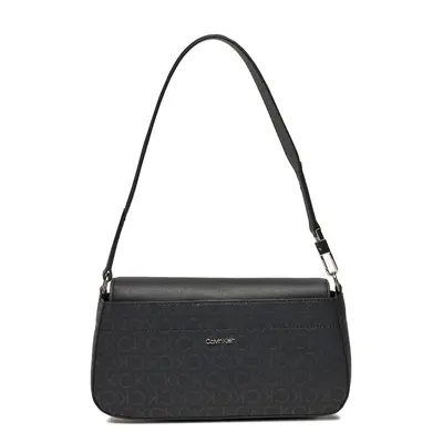 Handtasche Calvin Klein Business Shoulder Bag_Epi Mono K60K611888 Schwarz