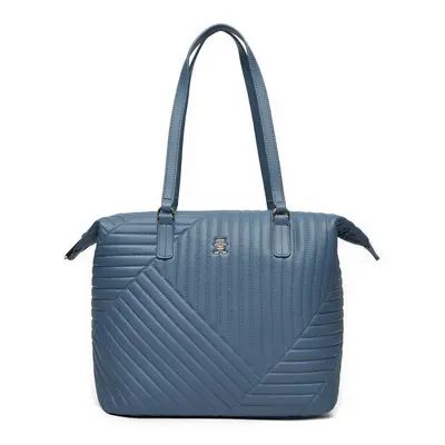 Handtasche Tommy Hilfiger Poppy Reform Tote Qu AW0AW17013 Blau