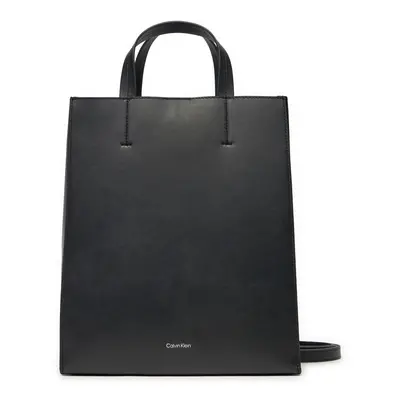 Handtasche Calvin Klein Line Lthr Mini Tote 32 LV04F3002G Schwarz