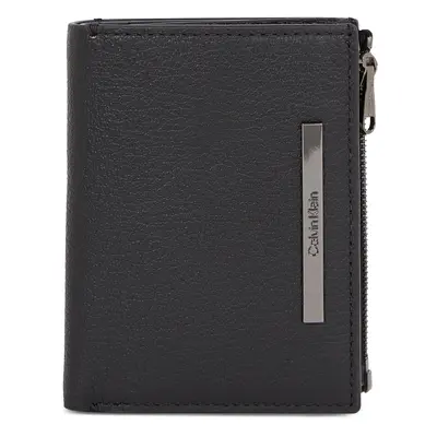 Kleine Herren Geldbörse Calvin Klein Modern Bar Trifold 6Cc Detach K50K510886 Schwarz