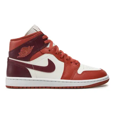 Sneakers Nike Air Jordan 1 Mid BQ6472 200 Braun