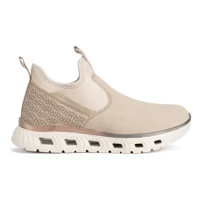 Halbschuhe Rieker M6053-62 Beige