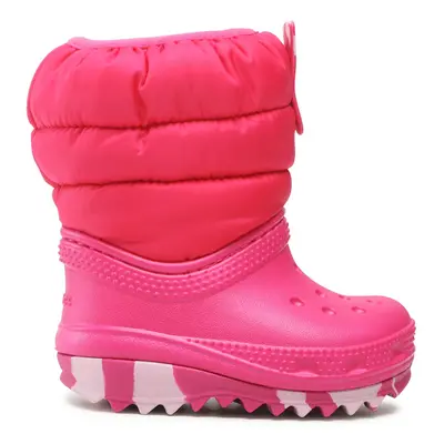 Schneeschuhe Crocs Classic Neo Puff Boot T 207683 Rosa