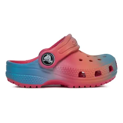 Pantoletten Crocs Crocs Classic Color Dip Clog T 209043 Rosa