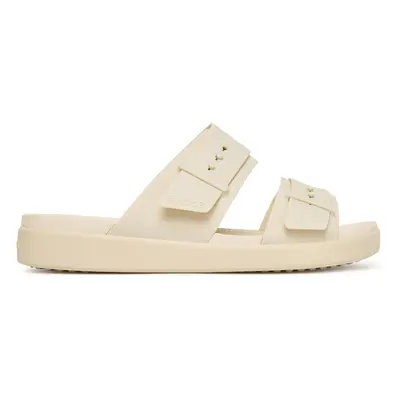 Pantoletten Crocs Brooklyn Buckle Low Low 211215 Écru