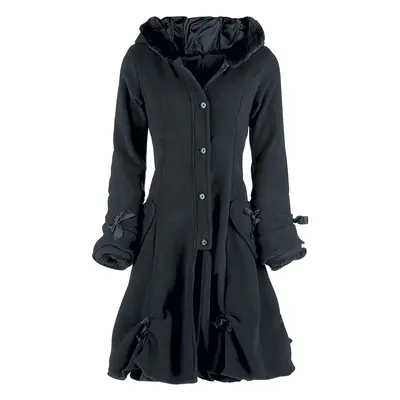 Poizen Industries Alice Coat Wintermantel schwarz in