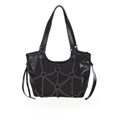 Banned Alternative Lazarus Chain Handtasche schwarz