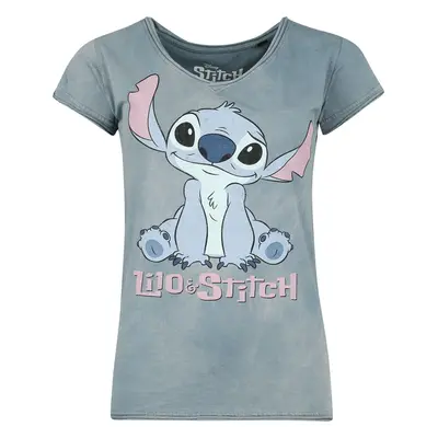 Lilo & Stitch Stitch T-Shirt blau in