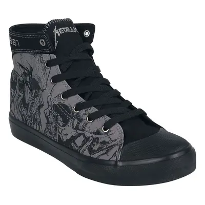 Metallica EMP Signature Collection Sneaker high grau schwarz in