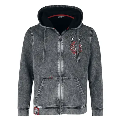 Parkway Drive EMP Signature Collection Kapuzenjacke grau in