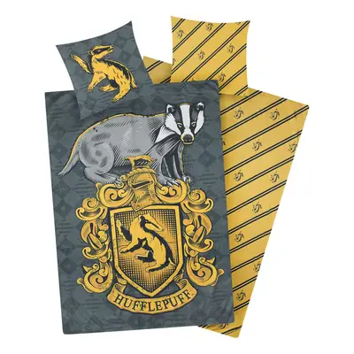 Harry Potter Hufflepuff Bettwäsche multicolor