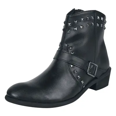 Rock Rebel by EMP Rivet-Boots Stiefel schwarz in