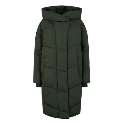 Noisy May NMTally Long Jacket Wintermantel oliv in