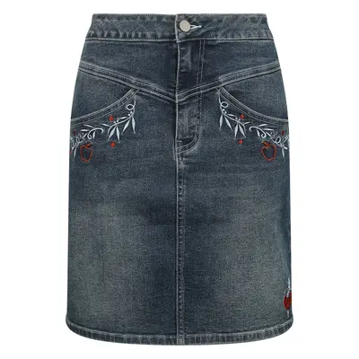 Schneewittchen Disney Princess - Picnic Collection - Snow White Kurzer Rock dark washed denim in