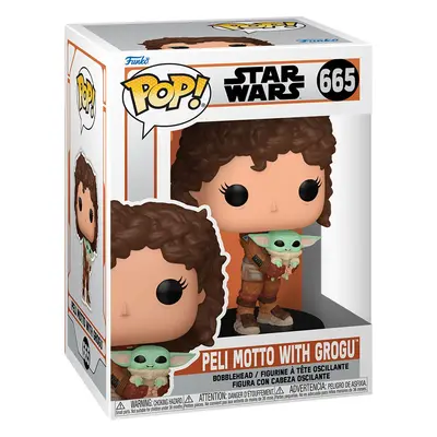 Star Wars The Mandalorian - Peli Motto with Grogu Vinyl Figur 665 Funko Pop! multicolor