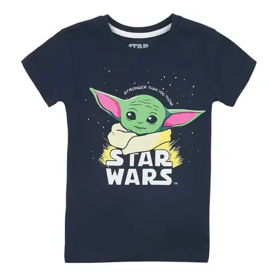 Star Wars Kids - The Mandalorian - Baby Yoda - Grogu T-Shirt dunkelblau in