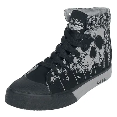 Rock Rebel by EMP Walk The Line Sneaker high schwarz in