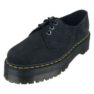 Dr. Martens 1461 Quad II - Charcoal Grey Tumbled Halbschuh schwarz in