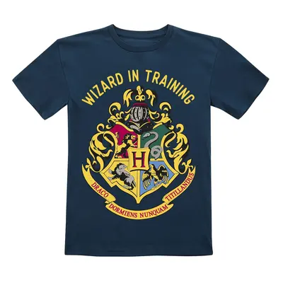 Harry Potter Kids - Wizard In Training T-Shirt dunkelblau in