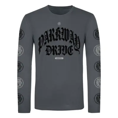 Parkway Drive Logo Langarmshirt grau in