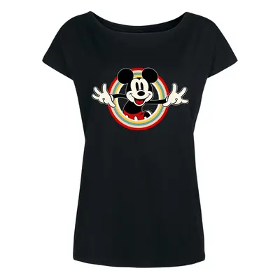 Micky Maus Mickey Mouse T-Shirt schwarz in