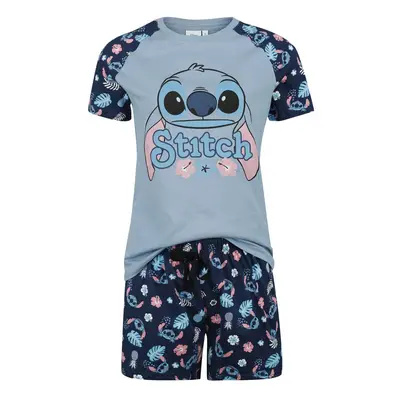 Lilo & Stitch Weird But Cute Schlafanzug blau in