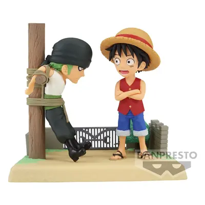 One Piece Banpresto - Monkey D. Luffy & Roronoa Zoro (WCF - Log Stories Series) Sammelfiguren mu