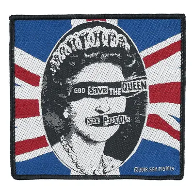 Sex Pistols God Save The Queen Patch multicolor