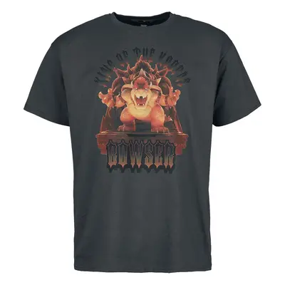 Super Mario Bowser - King Of The Koopas T-Shirt grau in