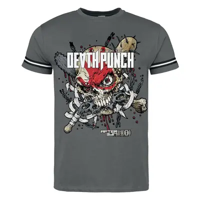 Five Finger Death Punch Death T-Shirt grau in