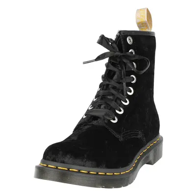 Dr. Martens 1460 Vegan - Black Crushed Velvet Boot schwarz in