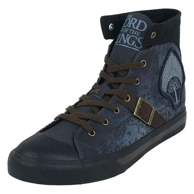 Der Herr der Ringe Rohan Gondor Map Sneaker high blau in