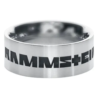 Rammstein Rammstein Ring silberfarben