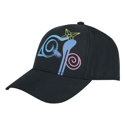 Naruto Icon Cap schwarz