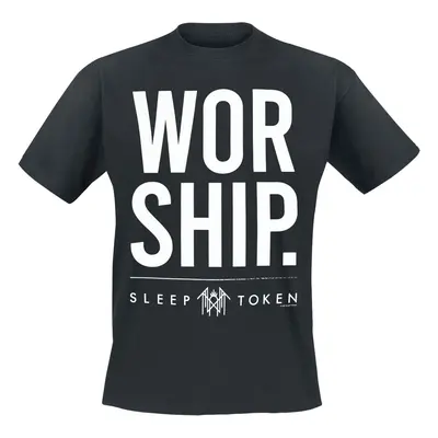 Sleep Token Worship T-Shirt schwarz in