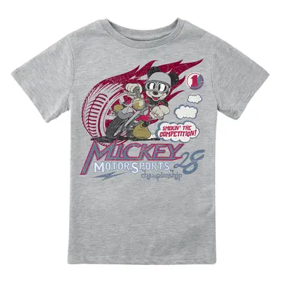 Micky Maus Kids - Motor Sports Championchip T-Shirt grau in