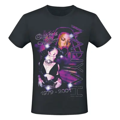 Aaliyah One In A Million T-Shirt schwarz in