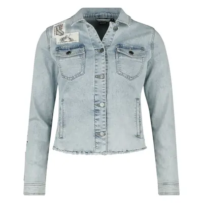 Micky Maus Travel Issue Jeansjacke denim blau in