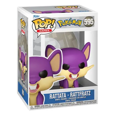 Pokémon Rattata - Rattfratz Vinyl Figur 595 Funko Pop! multicolor