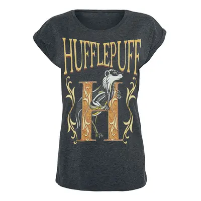 Harry Potter Hufflepuff T-Shirt charcoal in